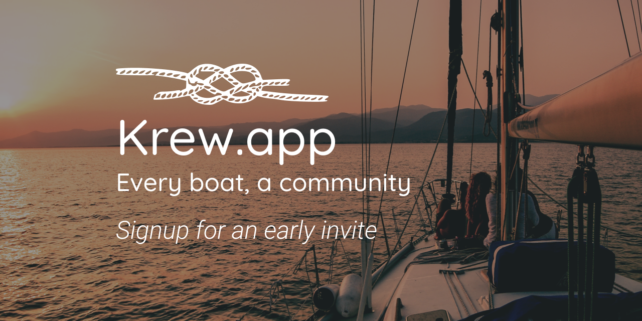 Krew.app Every boat, a community